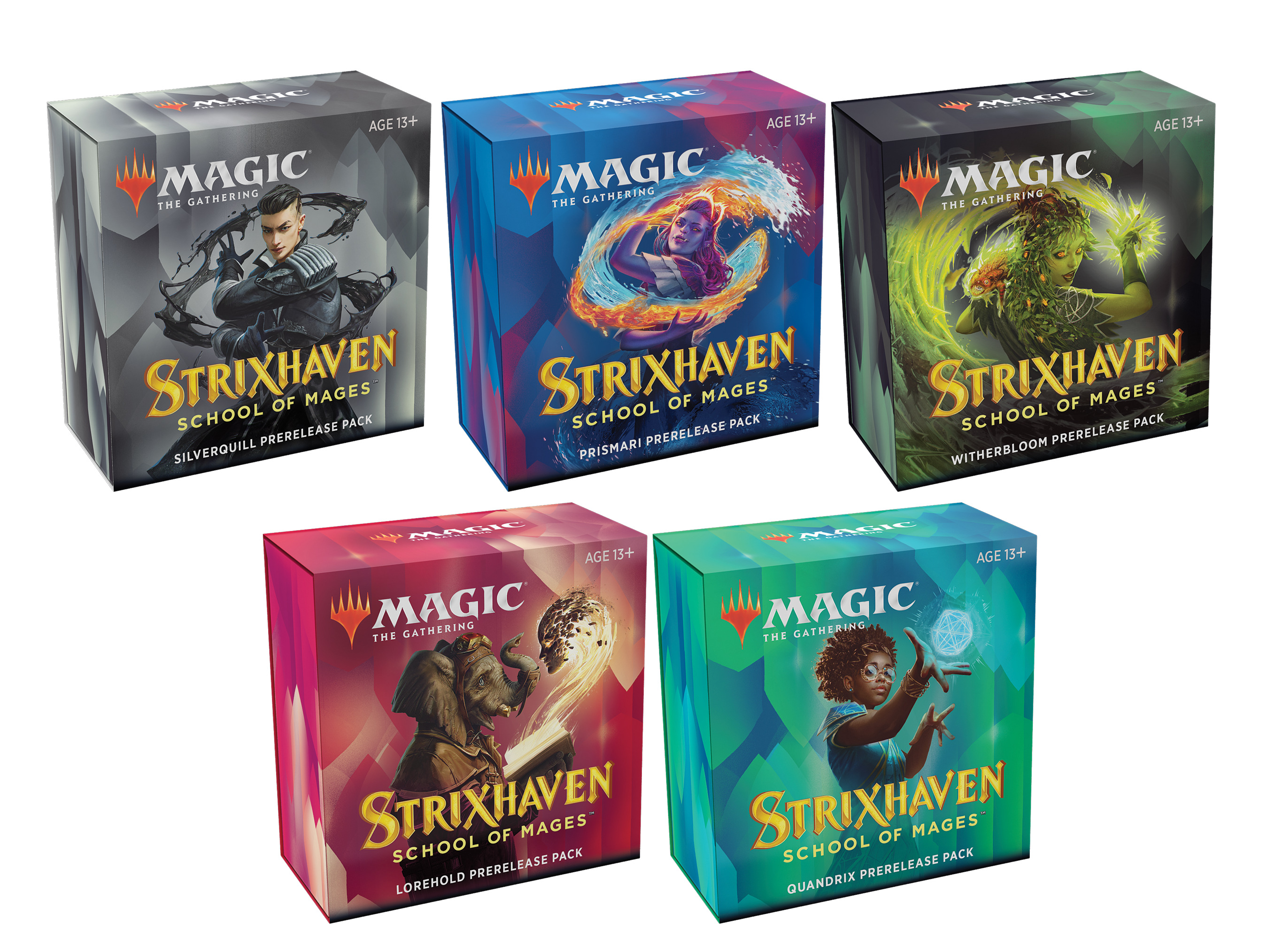 Strixhaven: School of Mages - Prerelease Packs (Set of 5)
