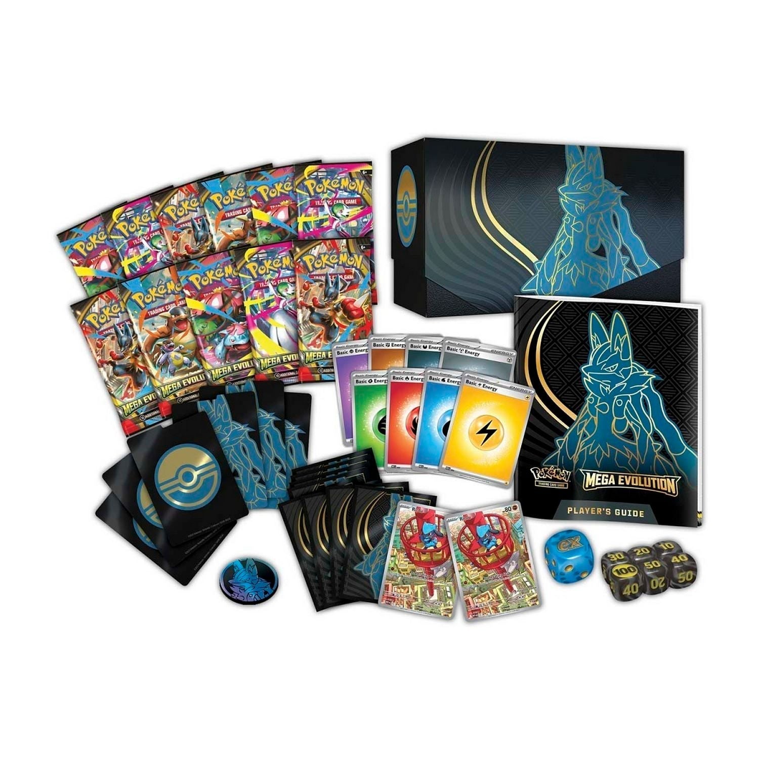 Pokemon Mega Evolution Pokemon Center Elite Trainer Box (ETB) [Lucario]