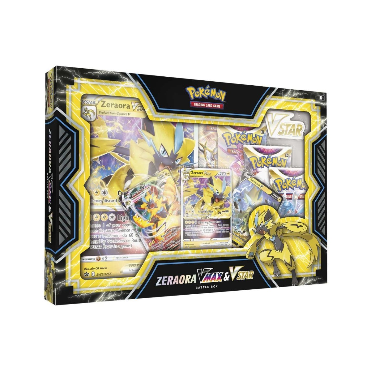 Pokemon TCG Zeraora VMAX VSTAR Battle Box
