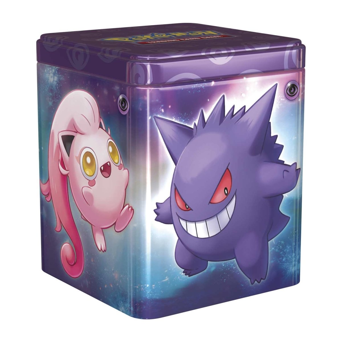 Pokemon TCG Psychic Stacking Tin (3 Booster Packs & 2 Sticker Sheets)