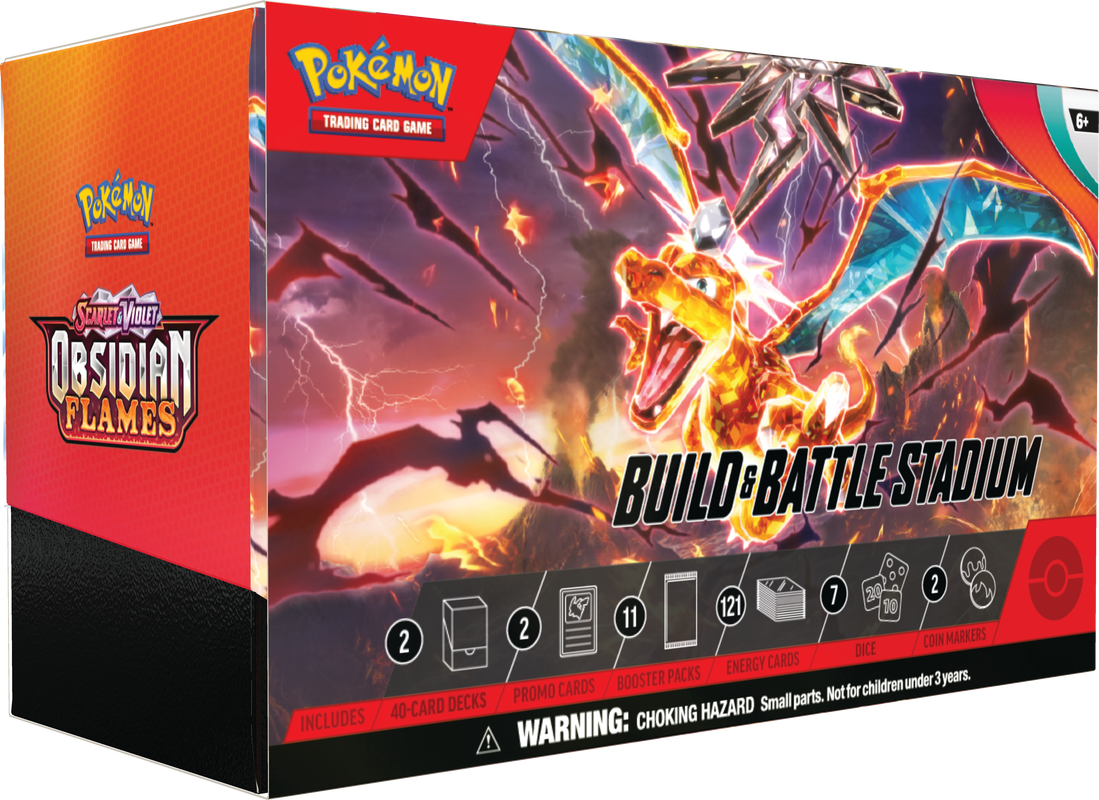 Pokemon Scarlet & Violet Obsidian Flames - Build & Battle Stadium
