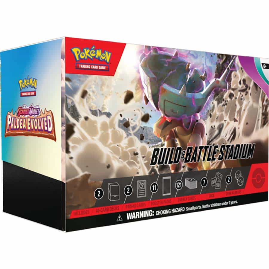 Pokemon Scarlet & Violet Paldea Evolved - Build & Battle Stadium