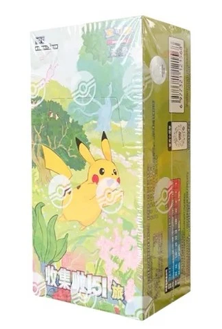 Pokemon 151C Journey - Slim Booster Box (Chinese)