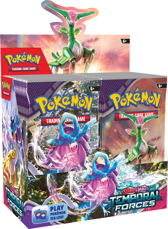 Pokemon Scarlet & Violet Temporal Forces Booster Box 36 Packs
