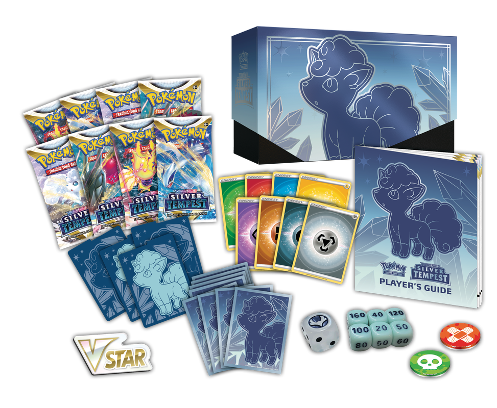 Pokemon Sword & Shield Silver Tempest Elite Trainer Box (ETB)