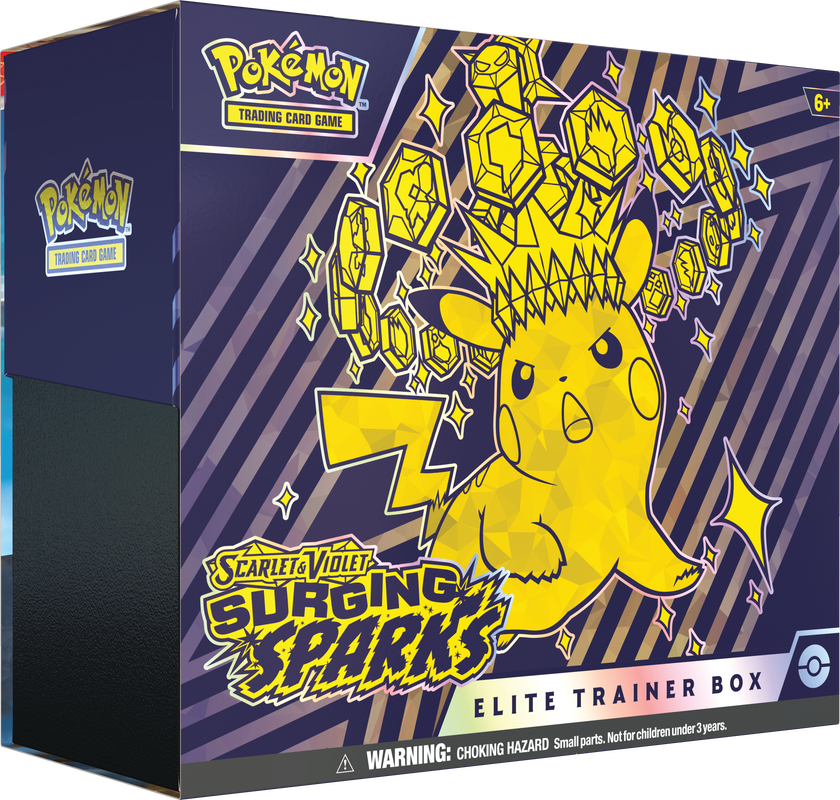 Pokemon Scarlet & Violet Surging Sparks Elite Trainer Box (ETB)