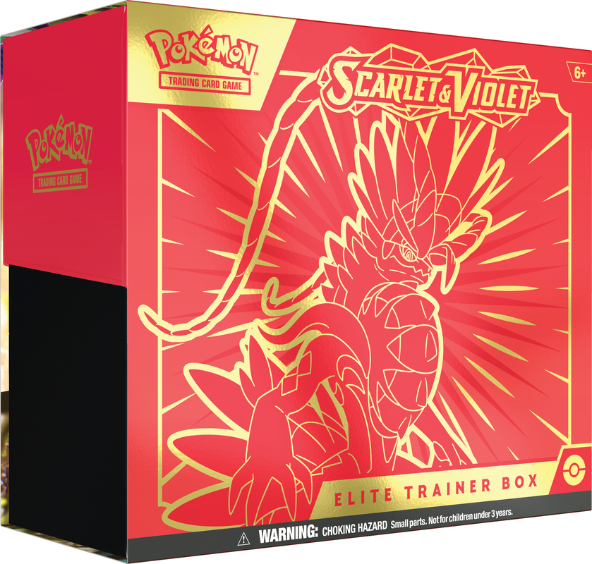 Pokemon Scarlet & Violet Elite Trainer Box (ETB) (Koraidon)