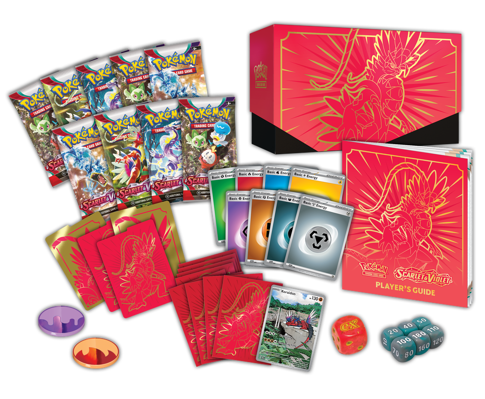 Pokemon Scarlet & Violet Elite Trainer Box (ETB) (Koraidon)