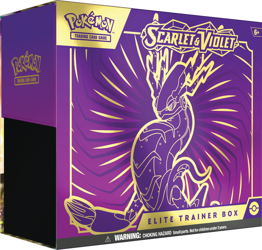 Pokemon Scarlet & Violet Elite Trainer Box (ETB) (Miraidon)