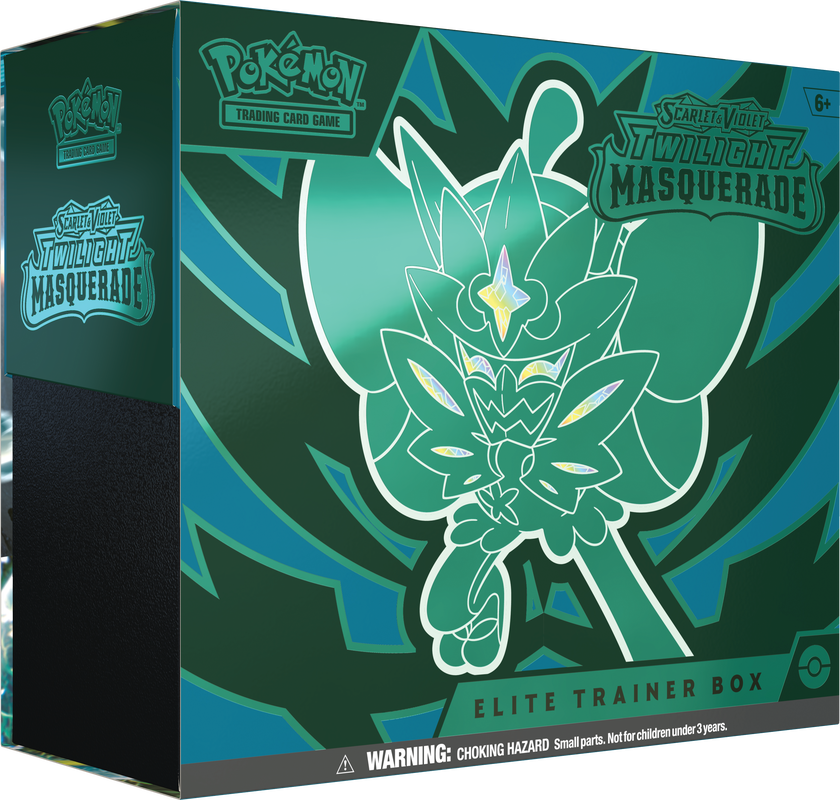 Pokemon Scarlet & Violet Twilight Masquerade Elite Trainer Box (ETB)