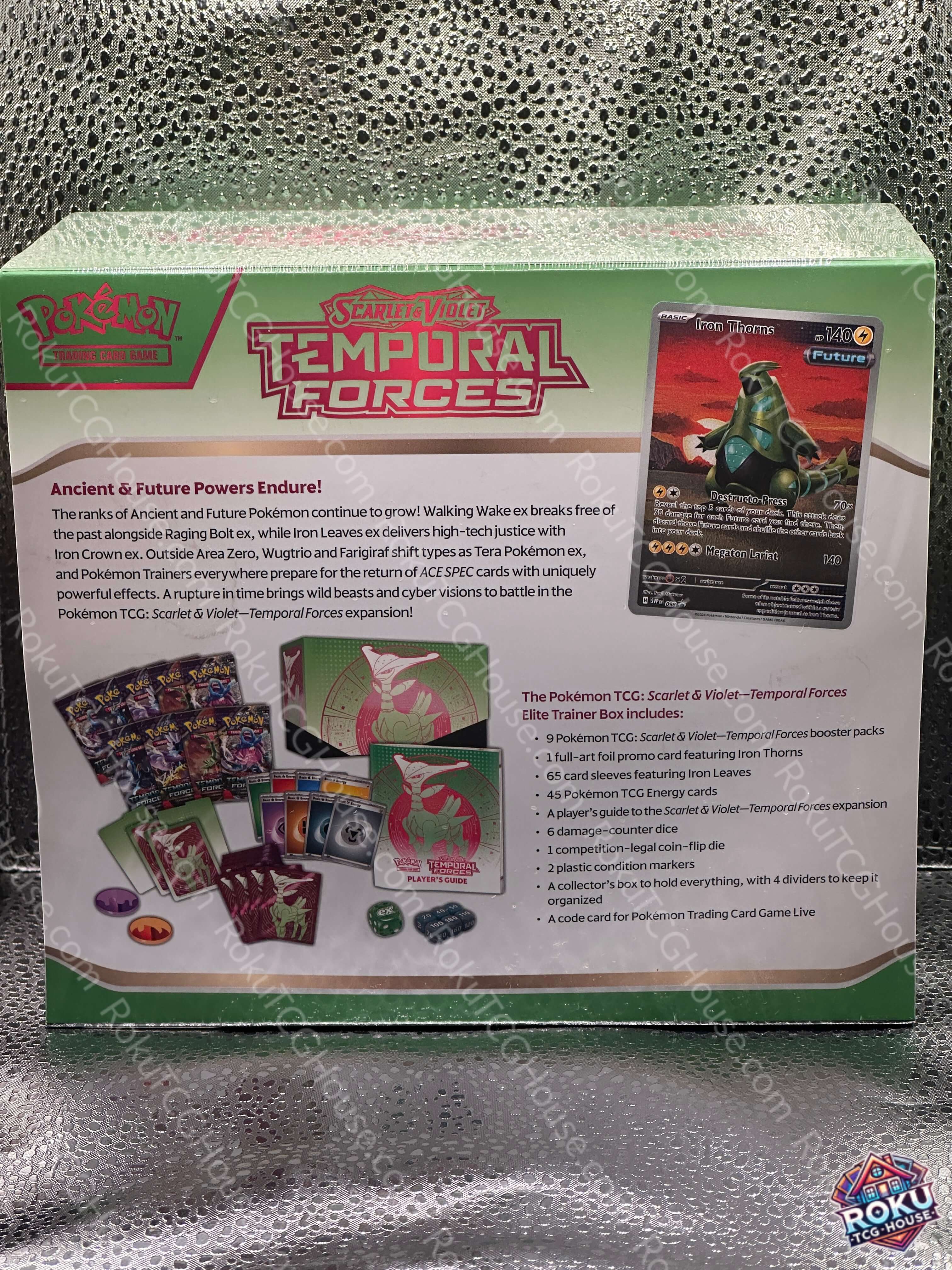 Temporal Forces Elite Trainer Box (ETB) (Iron Leaves)