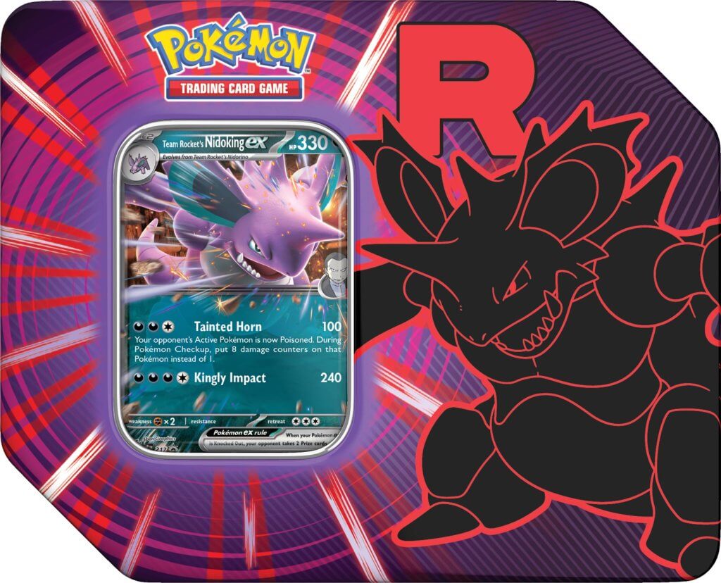 PREORDER POKEMON TCG Team Rocket Tin