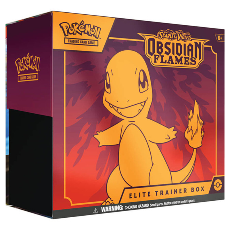 Pokemon Scarlet & Violet 3 Obsidian Flames Elite Trainer Box (ETB)