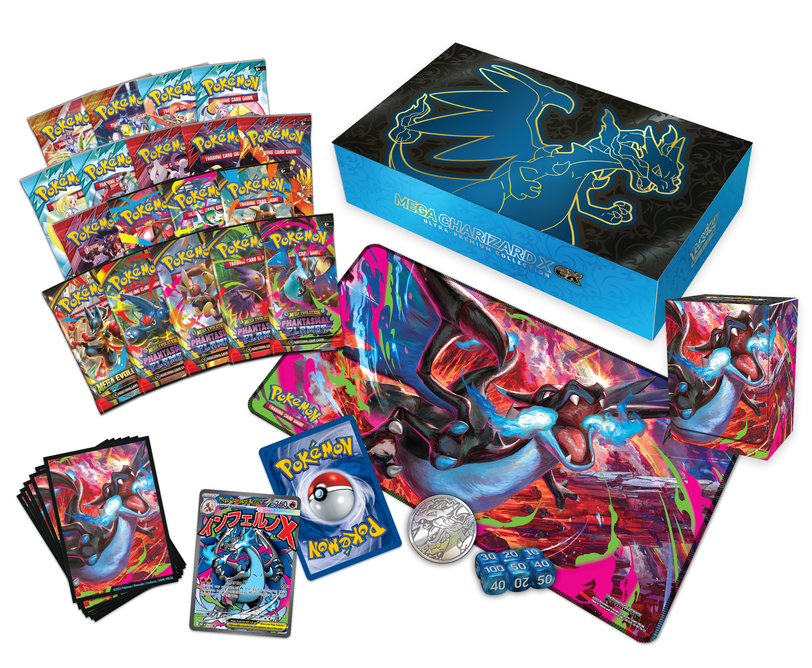 Pokemon TCG Ultra-Premium Collection - Mega Charizard X ex