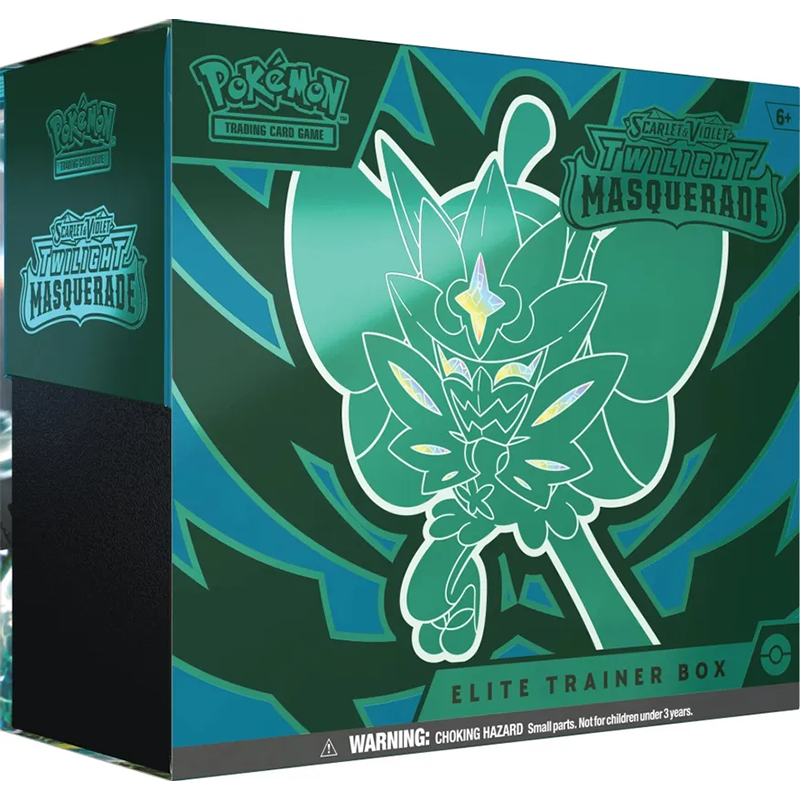 Pokemon TCG Scarlet and Violet Twilight Masquerade Elite Trainer 10 Box Case