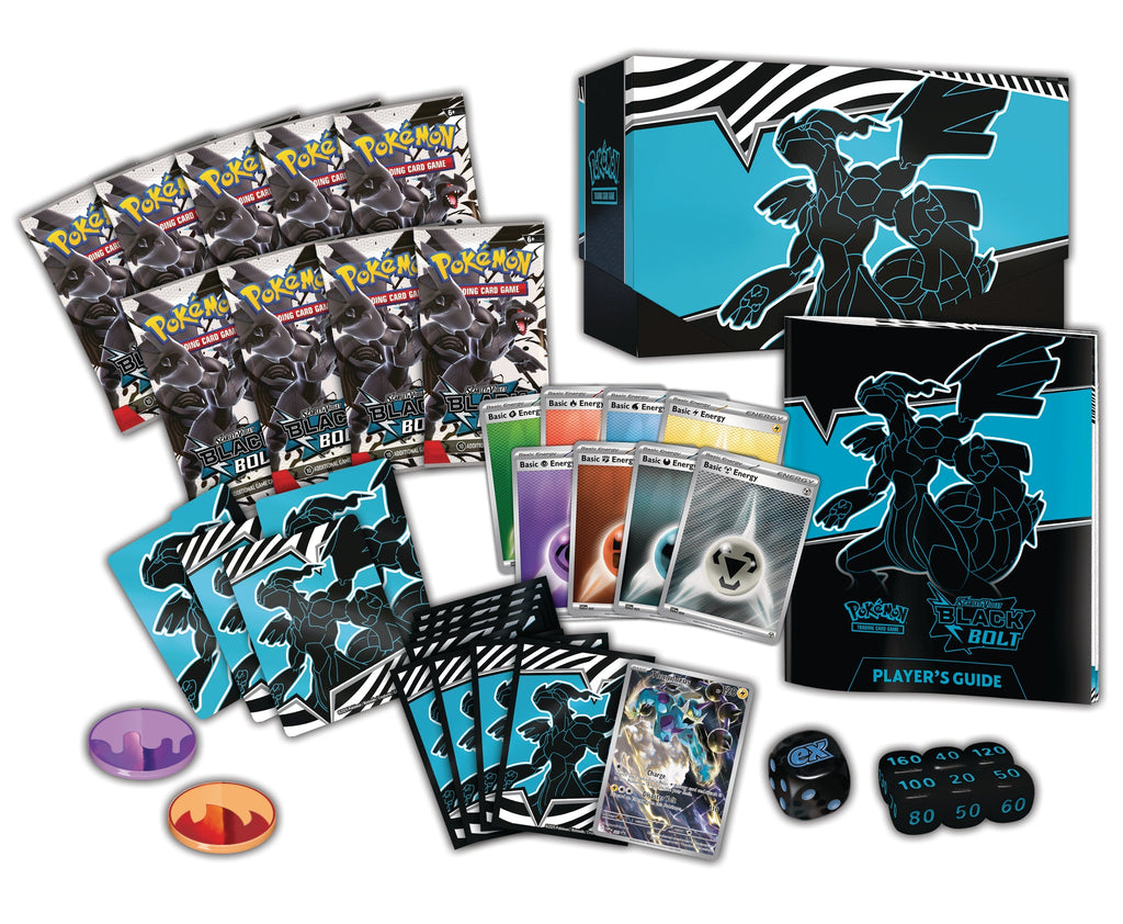 Pokemon TCG Scarlet & Violet - Black Bolt Elite Trainer Box (ETB)