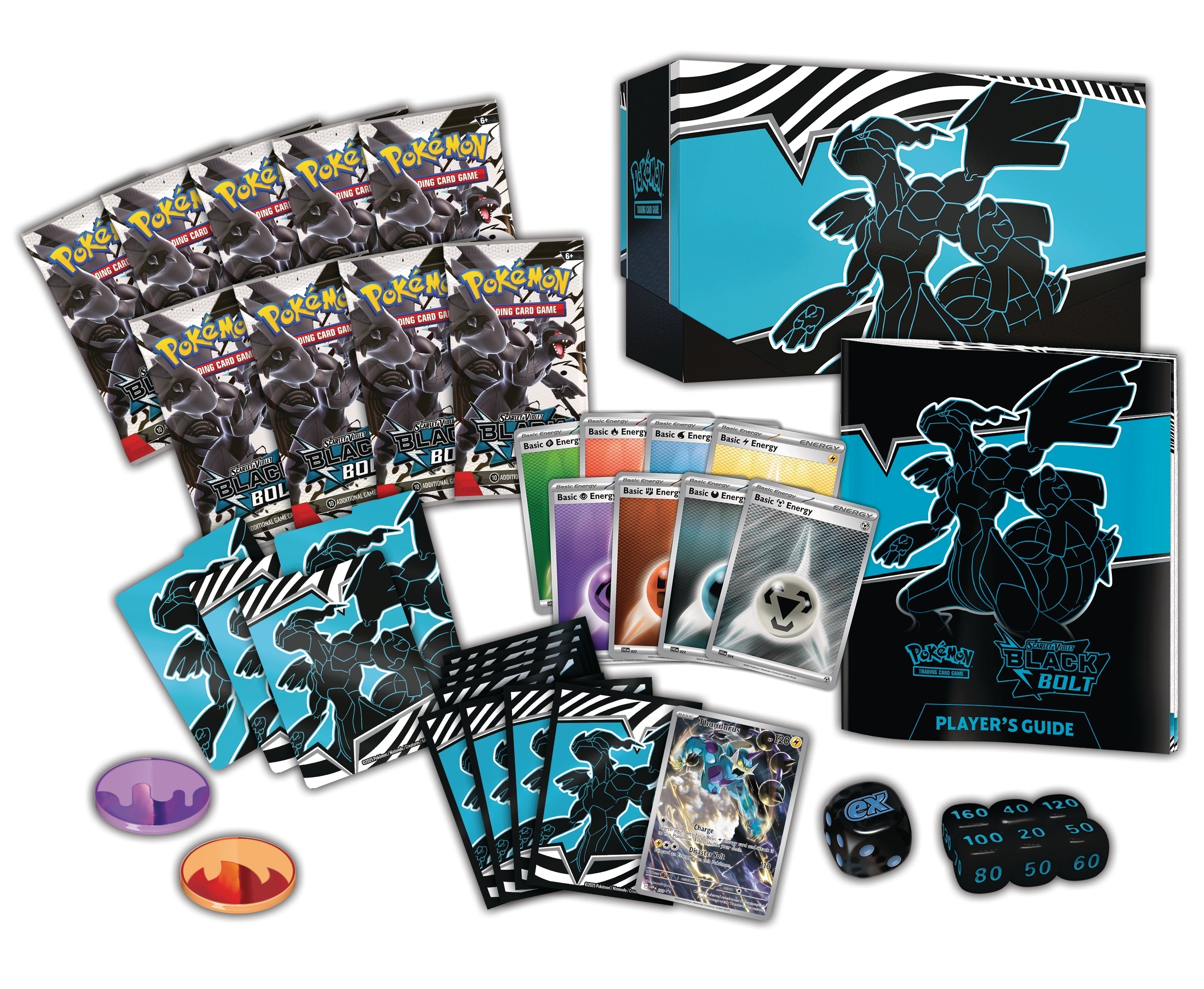 Pokemon TCG Scarlet & Violet - Black Bolt Elite Trainer Box (ETB)