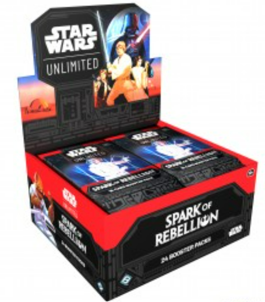 Star Wars Unlimited: Spark of Rebellion Booster Box 24 Packs