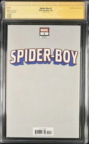 Spider-Boy #1 Ramos "Virgin" Edition - CGC Signature Series 9.8