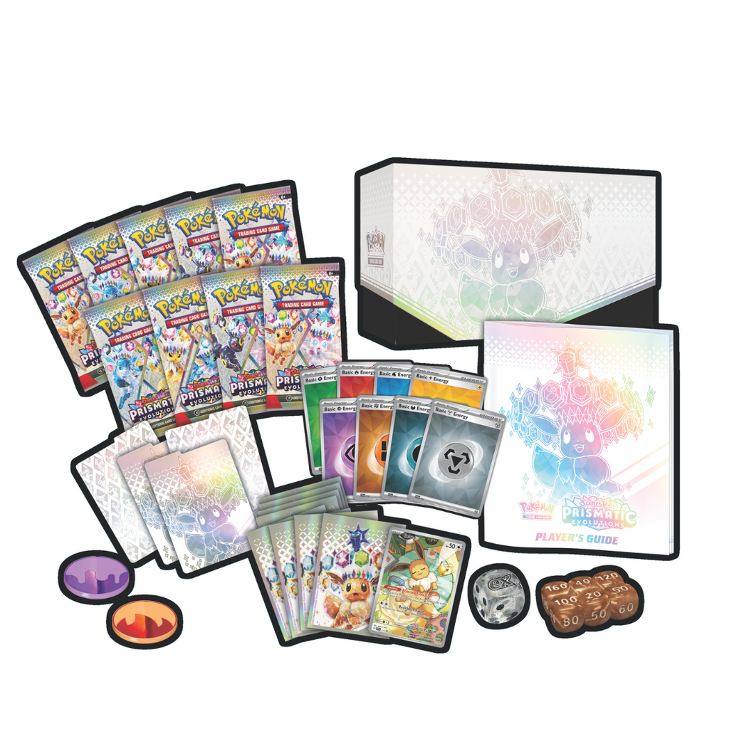 Pokémon Prismatic Evolutions Elite Trainer Box (ETB)