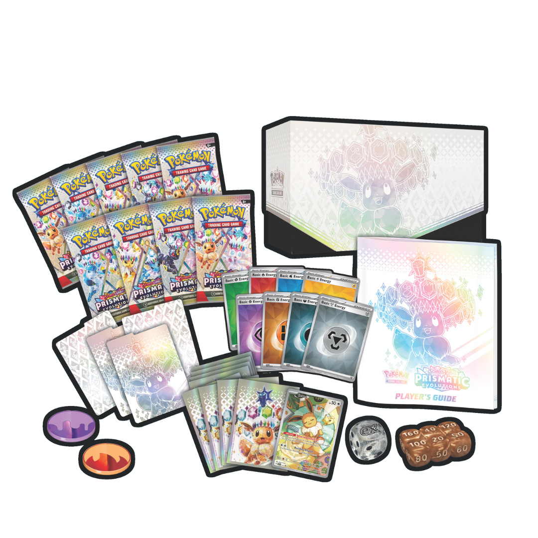 Pokémon Prismatic Evolutions Elite Trainer Box (ETB)