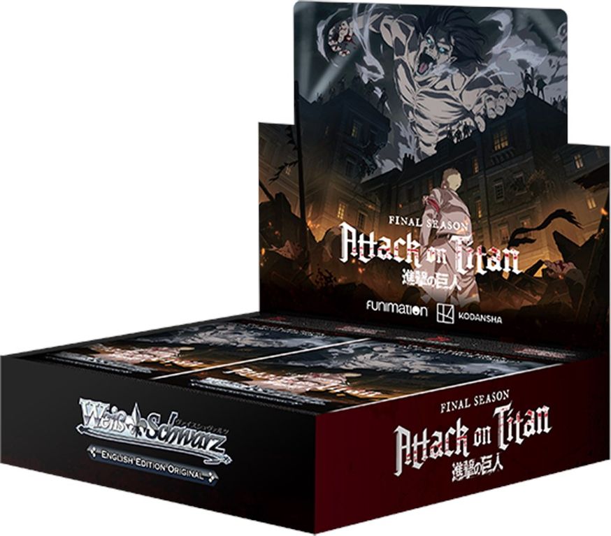 Weiss Schwarz: Attack on Titan - Final Season Booster Box (16 Packs)