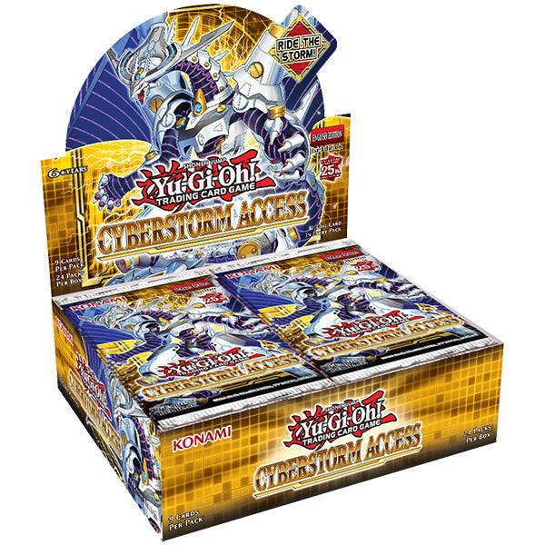 Yu-Gi-Oh: Cyberstorm Access Booster Box 24 Packs