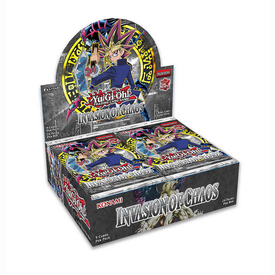 Yu-Gi-Oh: 25th Anniversary Invasion of Chaos Booster Box 24 Packs