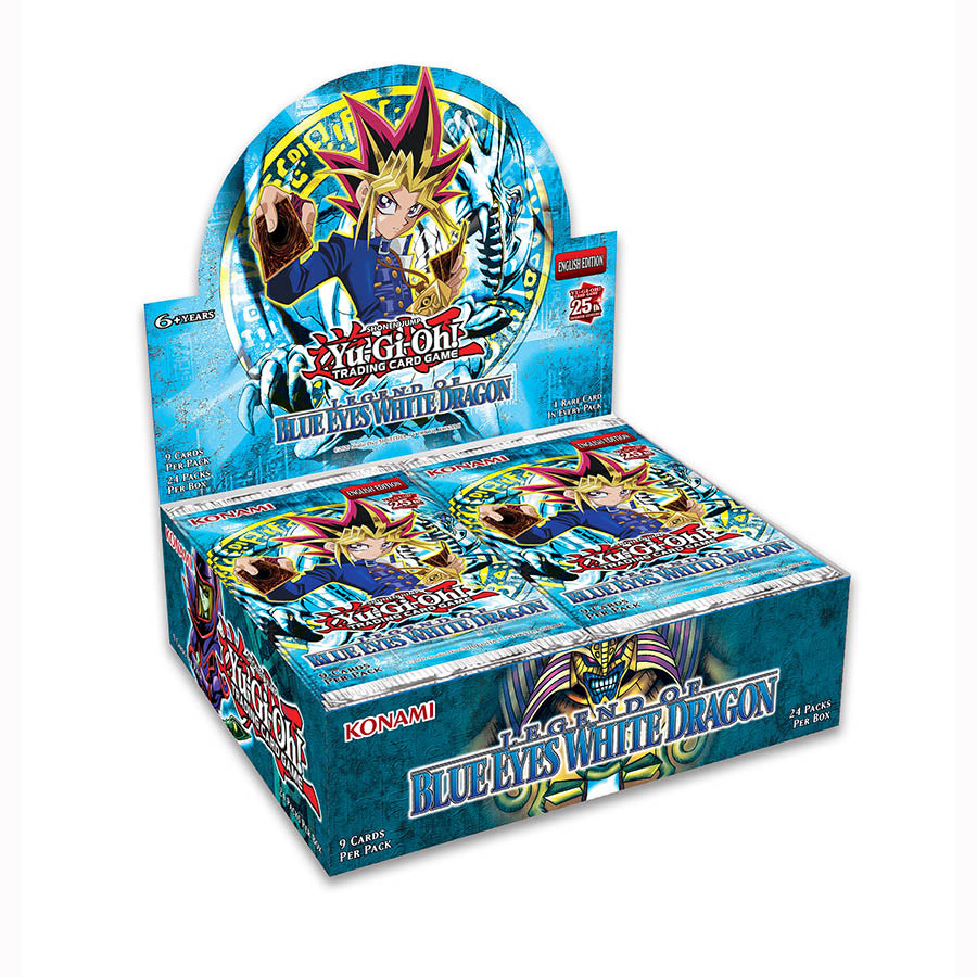 Yu-Gi-Oh: 25th Anniversary Legend of Blue Eyes White Dragon Booster Box 24 Packs (Release Date: 07/14/2023)