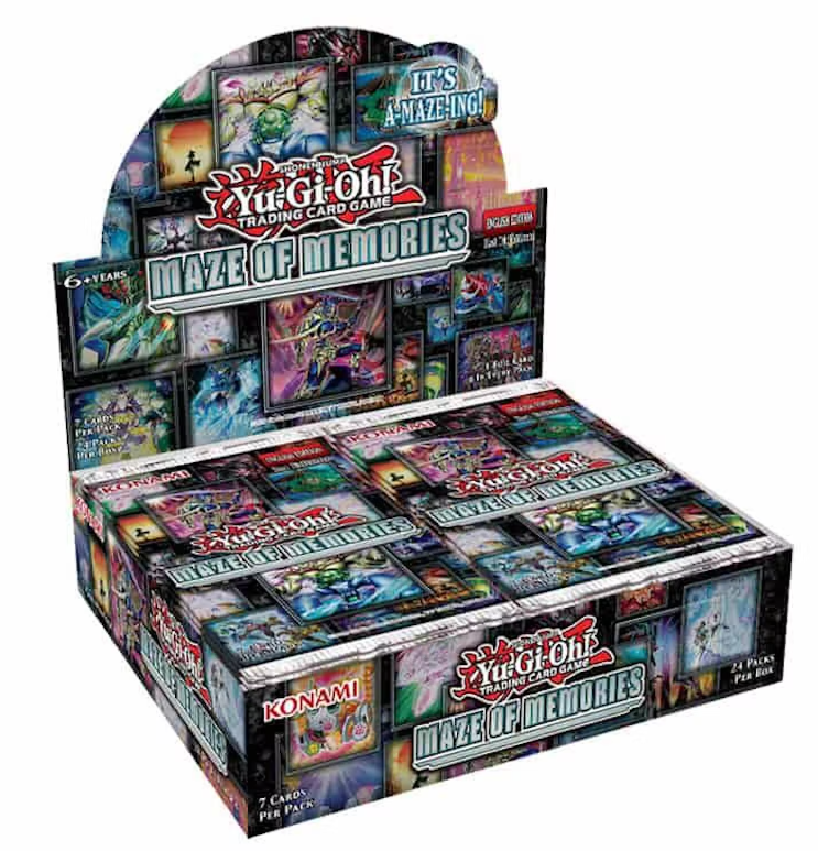 Yu-Gi-Oh: Maze of Memories Booster Box 24 Packs
