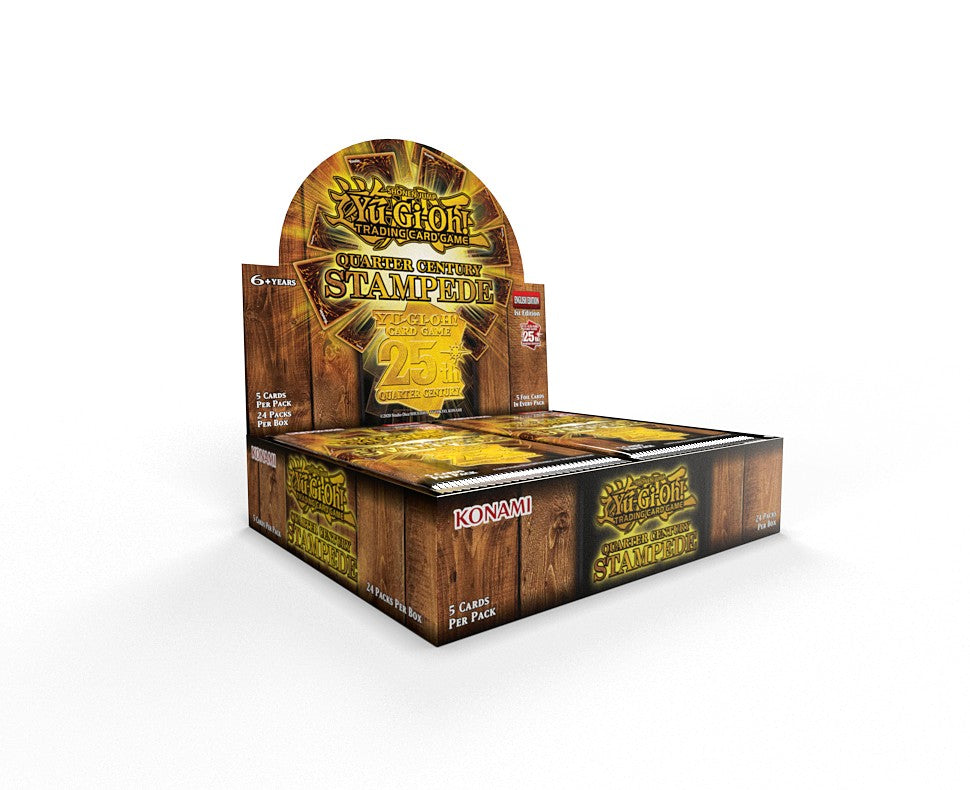 Yu-Gi-Oh: Quarter Century Stampede Booster Box 24 Packs