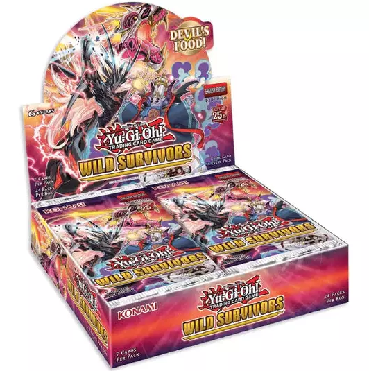 Yu-Gi-Oh: Wild Survivors Booster Box 24 Packs