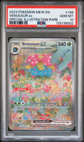 VENUSAUR ex SPECIAL ILLUSTRATION RARE 2023 POKEMON MEW EN-151 PSA GEM MT 10