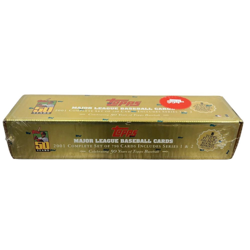 2001 Topps Complete Set 50th Anniversary Gold Edition