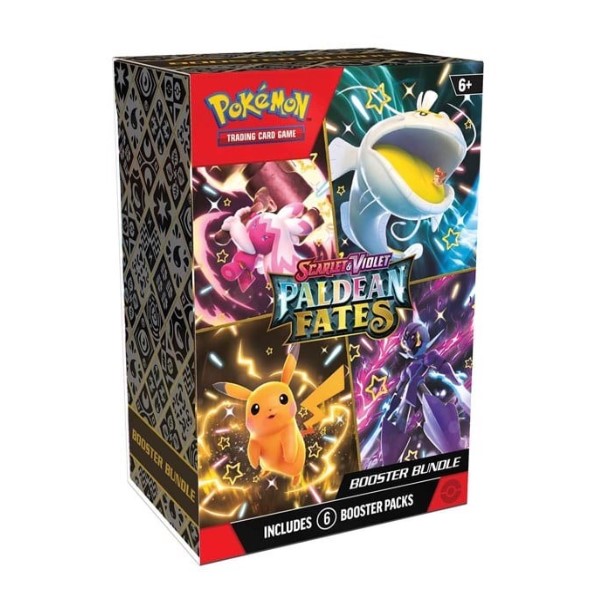 Pokemon TCG Scarlet and Violet: PALDEAN Fates: Booster Bundle