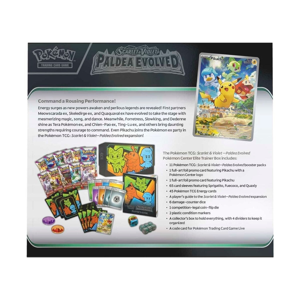 Scarlet & Violet: Paldea Evolved Elite Trainer Box (ETB) (Pokemon Center Exclusive)