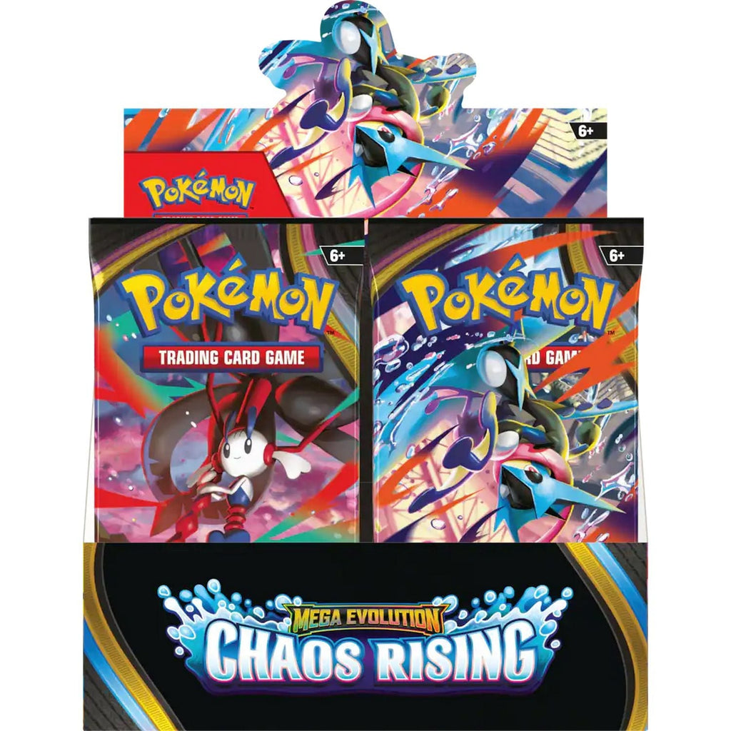 Pokemon Mega Evolution - Chaos Rising Booster Box (ME04) *Expected Release Date 05-22-2026*