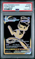 FA/MEW VMAX LOST ORIGIN 2022 POKEMON SWORD & SHIELD LOST ORIGIN PSA GEM MT 10
