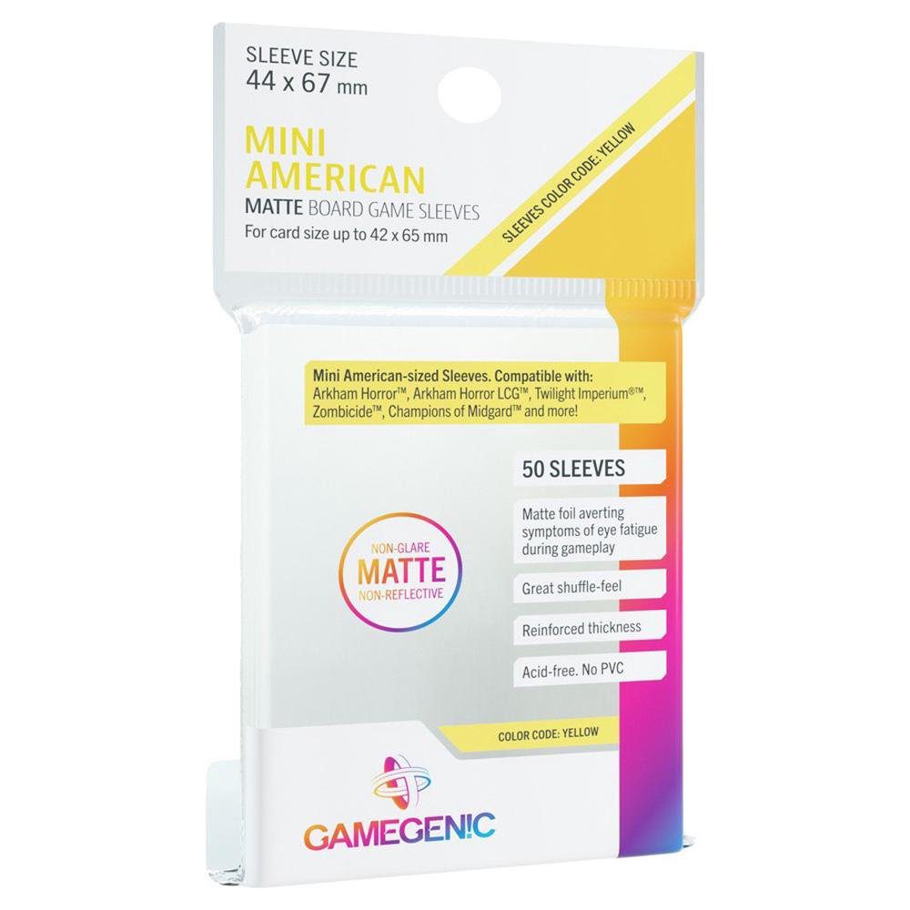 Gamegenic: Board Game Sleeves Display Mini American: Matte