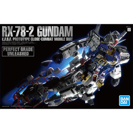 Gunpla: Mobile Suit Gundam - "Unleashed RX-78-2 Gundam", PG 1/60