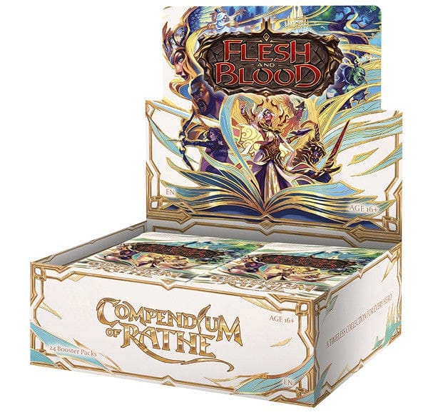 Flesh and Blood TCG: Compendium of Rathe Booster Display