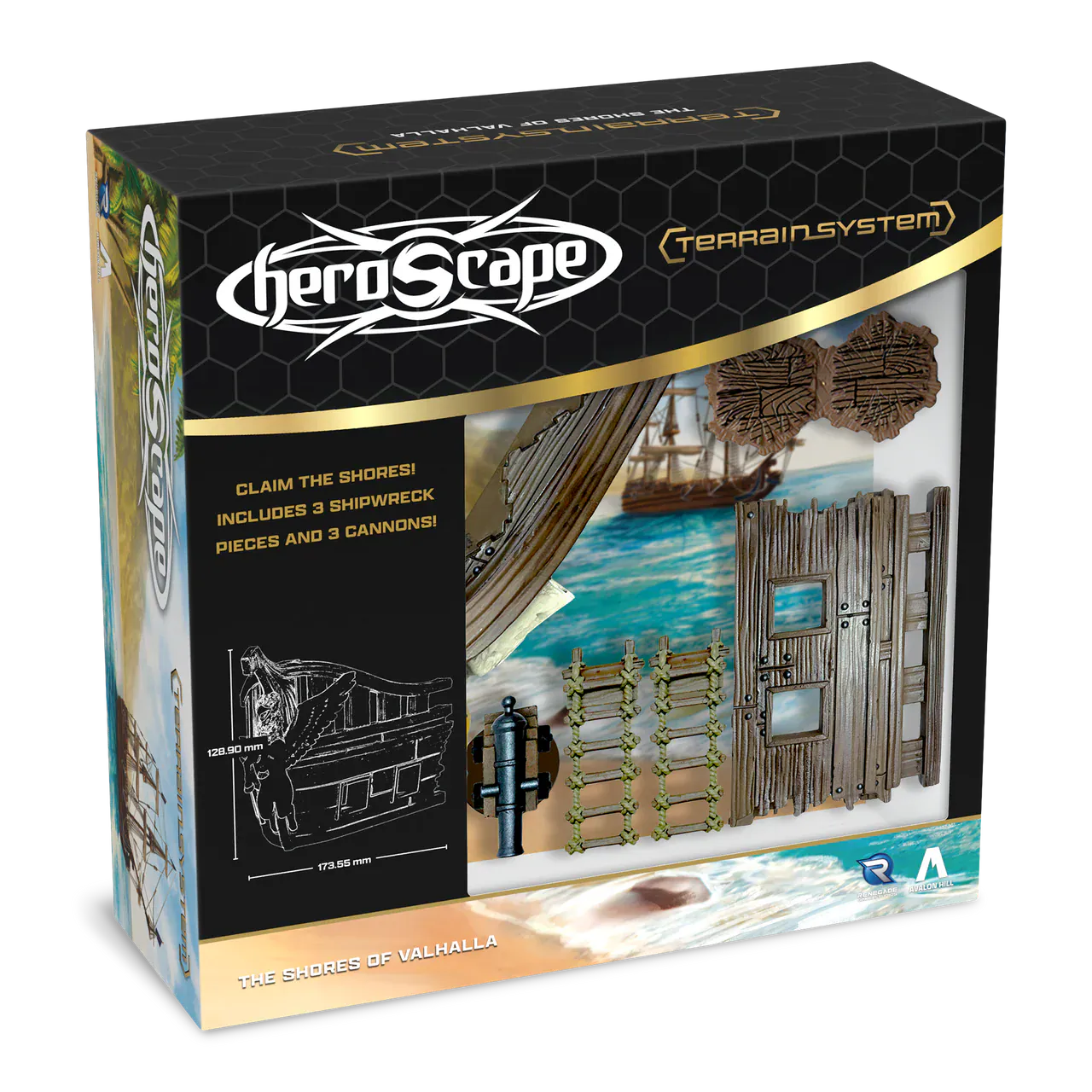 Heroscape: Shores of Valhalla Terrain Expansion (Pre-Order)