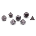 Norse Foundry: True Metal Dice Dice - Nickel (7pc Set)