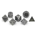 Norse Foundry: True Metal Dice Dice - Pig Iron (7pc Set)