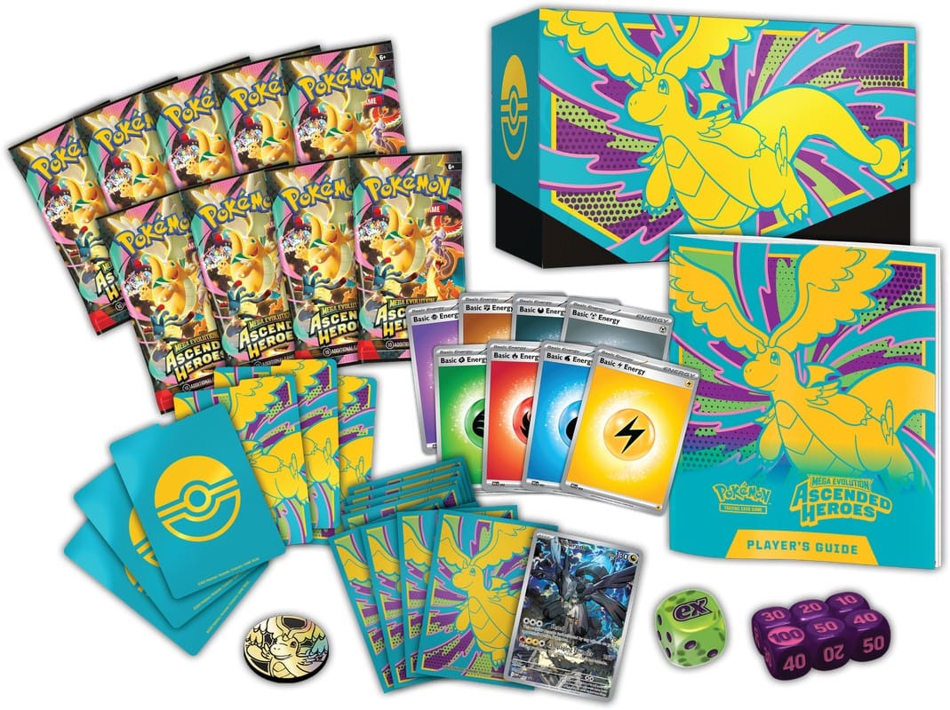 Pokemon TCG Mega Evolutions 2.5 - Ascended Heroes Elite Trainer Box (ETB)