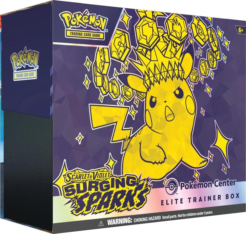 Pokemon TCG Surging Sparks - Pokemon Center Elite Trainer Box (ETB) (Exclusive)