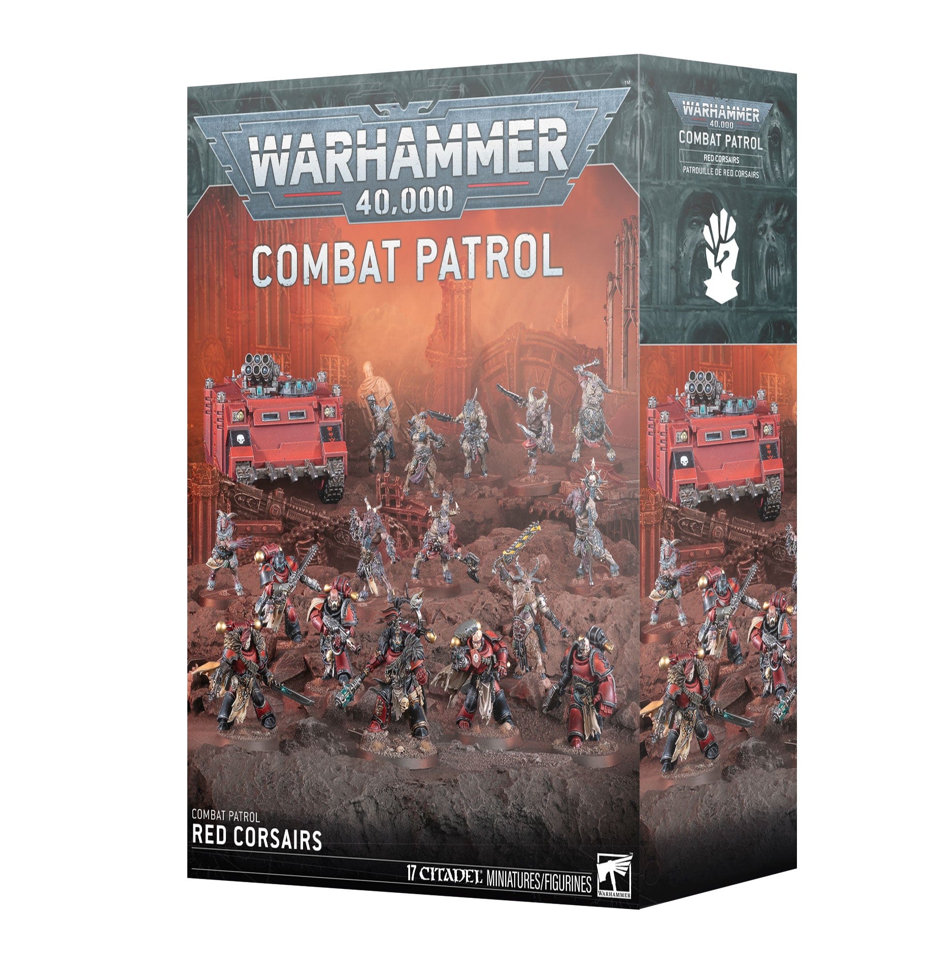 Warhammer 40K: Chaos Space Marines - Red Corsairs Combat Patrol