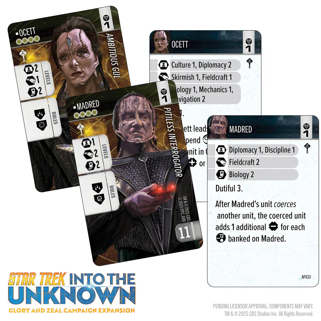 Star Trek Into the Unknown: Glory and Zeal Expansion (Pre-Order)