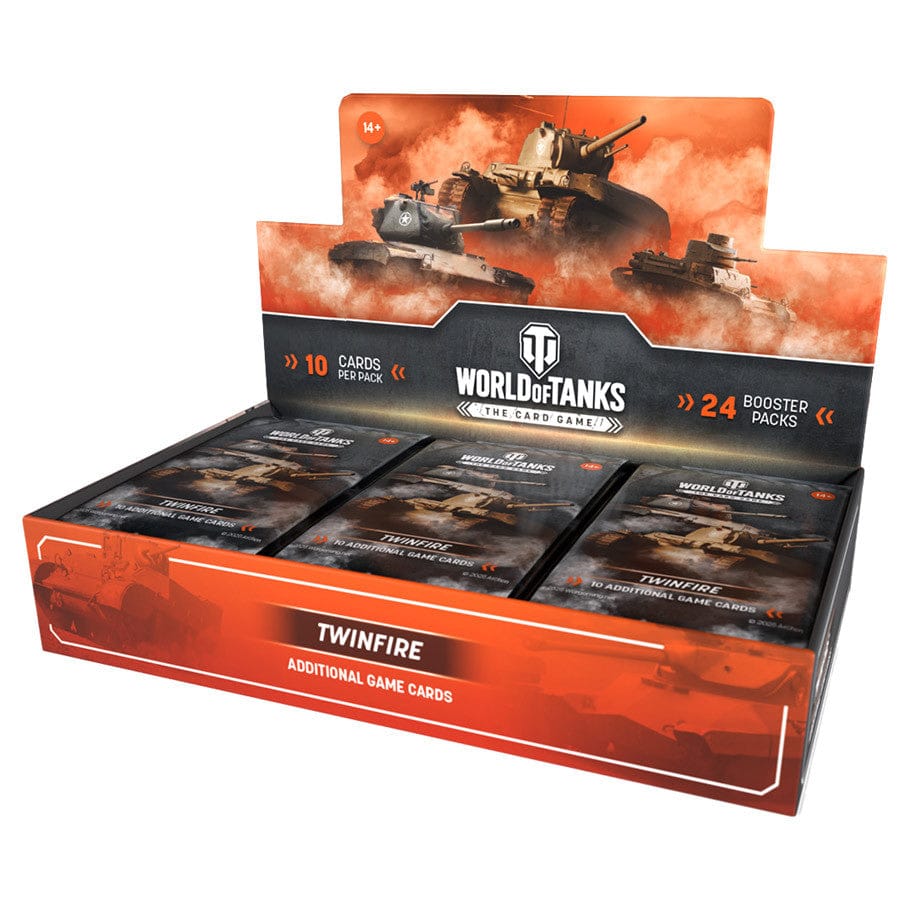 World of Tanks TCG: Twinfire Booster Box Display (Pre-Order)