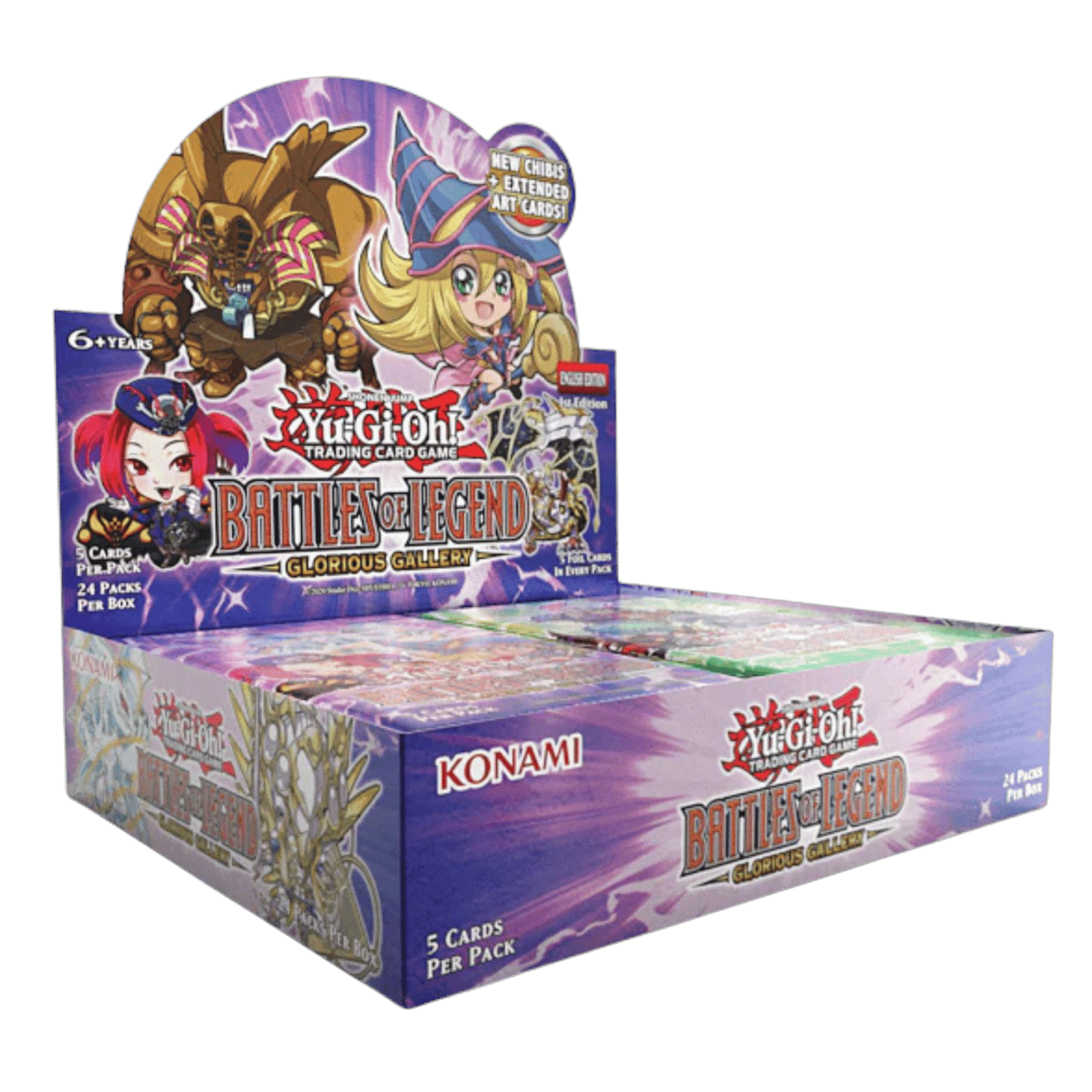 PREORDER Yugioh TCG: Battles of Legend - Glorious Gallery Booster Box